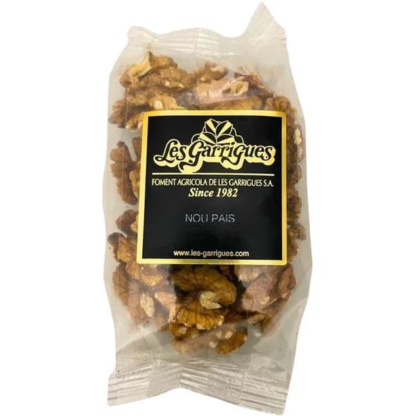 Nuez país mitades LES GARRIGUES, bolsa 100 g - 0.1 kg - Imagen del producto en Findit