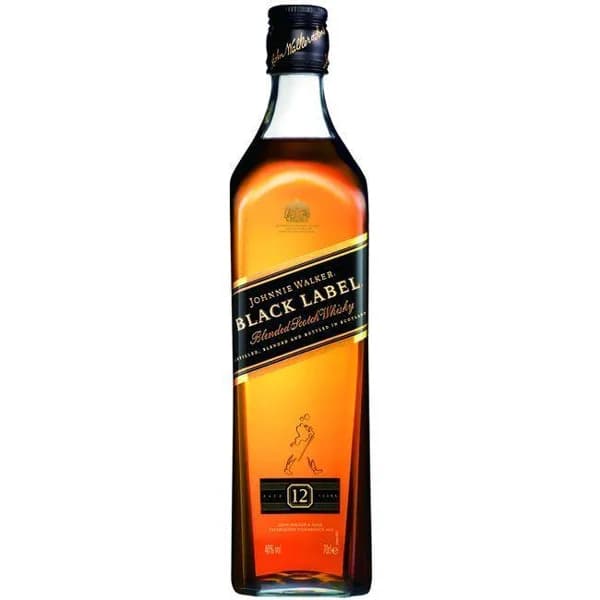 Whisky JOHNNIE WALKER ETIQUETA NEGRA, botella 70 cl - 0.7 l - Imagen del producto en Findit