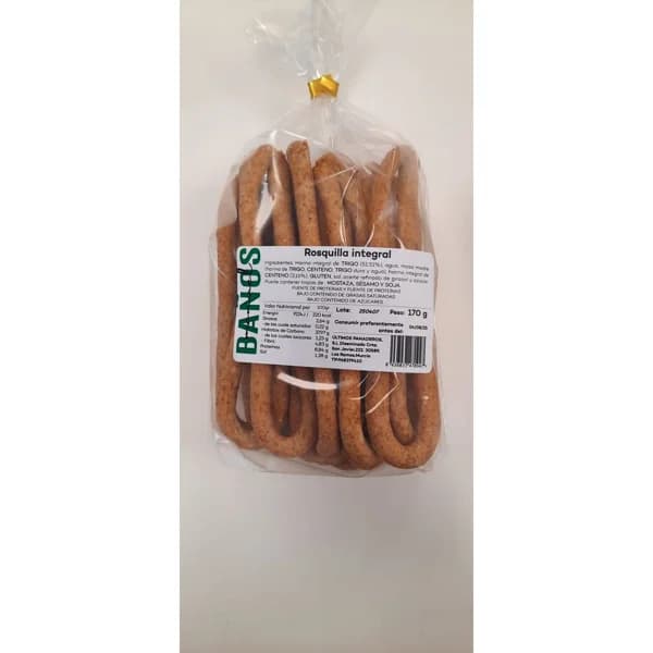 Rosquilla intergral 170 GR - 0.17 kg - Imagen del producto en Findit