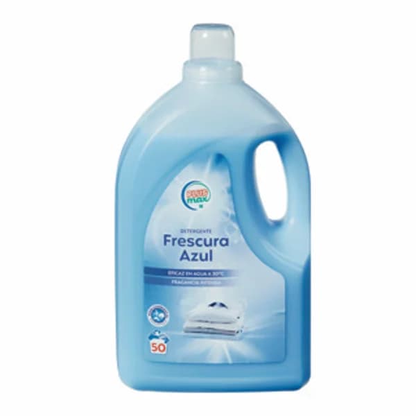 Detergente liquido plus Max azul 50 dosis - 1 ud - Imagen del producto en Findit