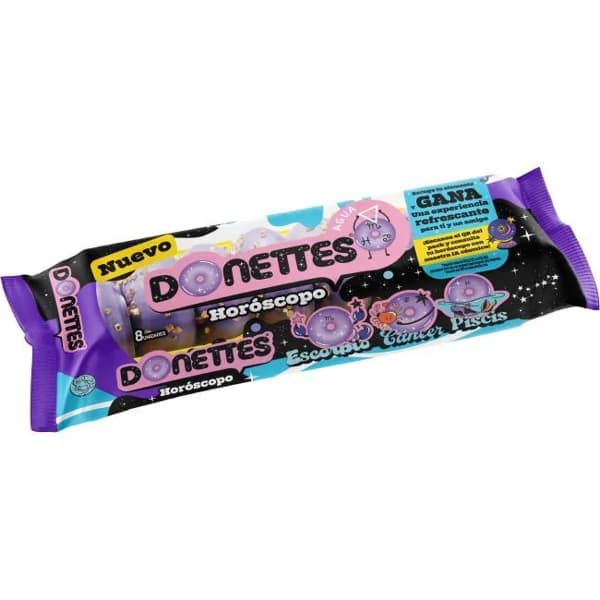 Donettes Horóscopo DONETTES, 8 uds, paquete 168 g - 1 ud - Imagen del producto en Findit
