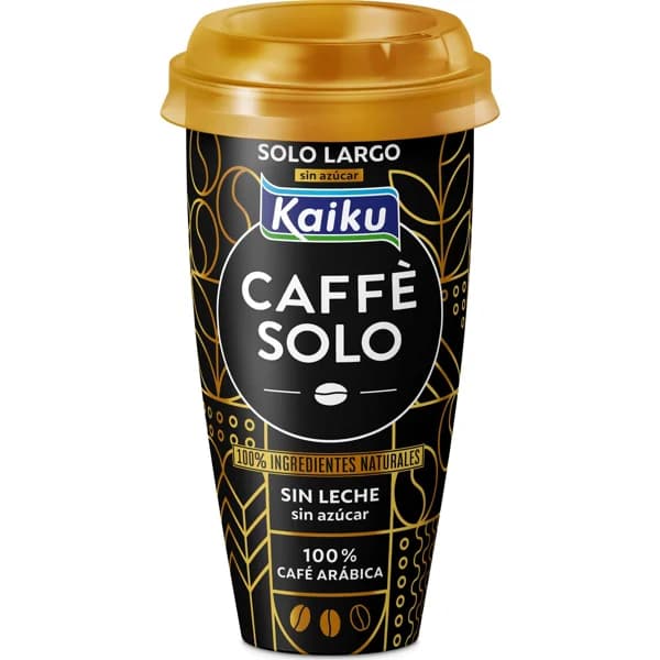 Café Solo Largo Sin Azúcar - 0.23 l - Imagen del producto en Findit