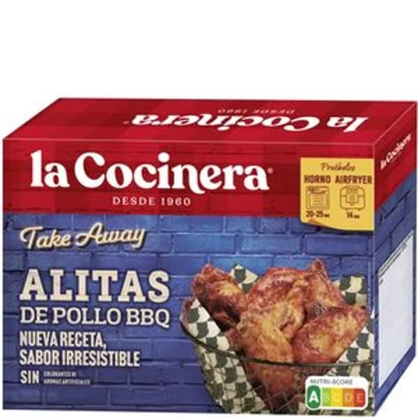Alitas de pollo bbq 400 g - 0.4 kg - Imagen del producto en Findit