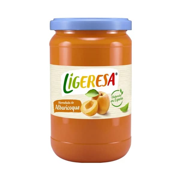 LIGERESA Mermelada de albaricoque con fructosa LIGERESA 330 g. - 0.33 kg - Imagen del producto en Findit