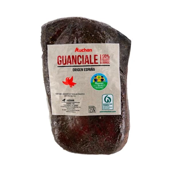 ALCAMPO CULTIVAMOS LO BUENO Guanciale. - Loncha normal 2 a 3 mm - 1 ud - Imagen del producto en Findit