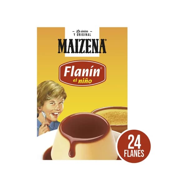 MAIZENA Preparado para elaborar flanes y natillas MAIZENA FLANÍN EL NIÑO 6 x 32 g. - 0.19 kg - Imagen del producto en Findit