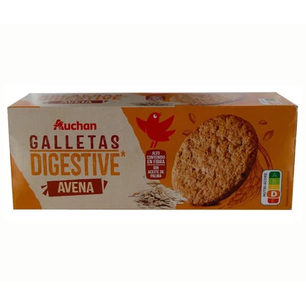 PRODUCTO ALCAMPO Digestive Galletas con avena 425 g. - 0.43 kg - Imagen del producto en Findit