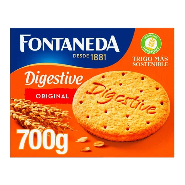 FONTANEDA Digestive Galletas 700 g. - 0.7 kg - Imagen del producto en Findit