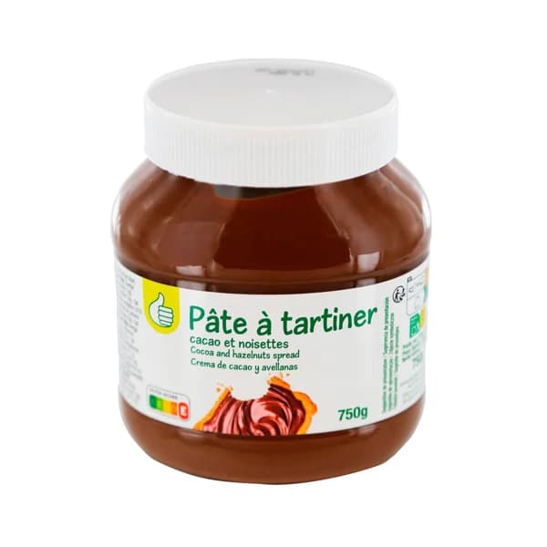 PRODUCTO ECONÓMICO ALCAMPO Crema de cacao con avellanas para untar 750 g. - 0.75 kg - Imagen del producto en Findit