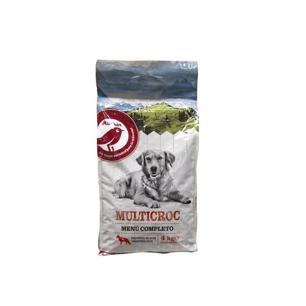 PRODUCTO ALCAMPO Pienso para perros a base de rica carne Multicroc PRODUCTO ALCAMPO 4 kg. - 4 kg - Imagen del producto en Findit
