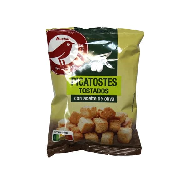 PRODUCTO ALCAMPO Picatostes tostados con aceite de oliva y sal 75 g. - 0.08 kg - Imagen del producto en Findit