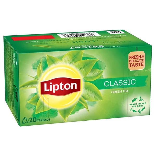 LIPTON Té verde  classic 20 uds, 25 g. - 1 ud - Imagen del producto en Findit