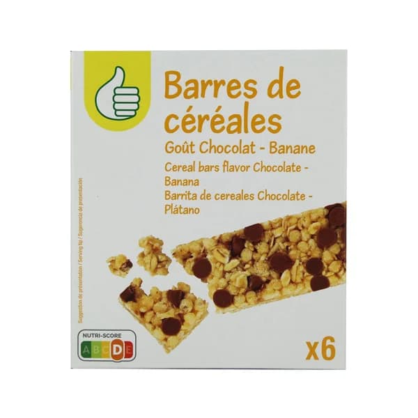 PRODUCTO ECONÓMICO ALCAMPO Cereales en barrita PRODUCTO ECONÓMICO ALCAMPO barrita 21 gr. Pack 6 unidades - 0.13 kg - Imagen del producto en Findit