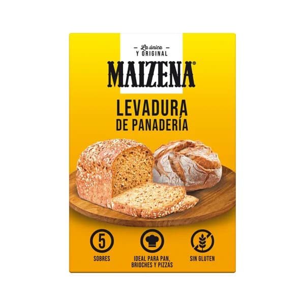 MAIZENA Levadura panadera MAIZENA 5 uds. 27, 5 g. - 1 ud - Imagen del producto en Findit