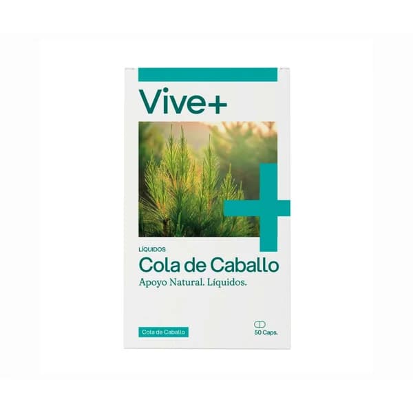 VIVE+ SALUD Y VIDA Cola de Caballo VIVE PLUS, 50 uds x 26 g. - 1 ud - Imagen del producto en Findit