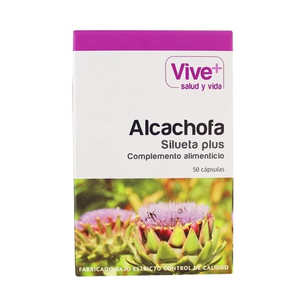 VIVE+ SALUD Y VIDA Complemento alimenticio de alcachofa para control del peso VIVE PLUS, 50 cápsulas x 45 g. - 1 ud - Imagen del producto en Findit