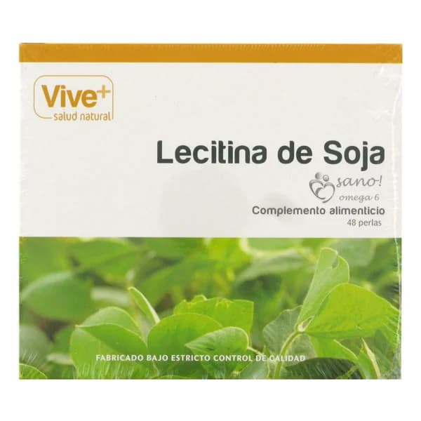 VIVE+ SALUD Y VIDA Lecitina de Soya VIVE PLUS 48 Perlas x 35 g. - 1 ud - Imagen del producto en Findit