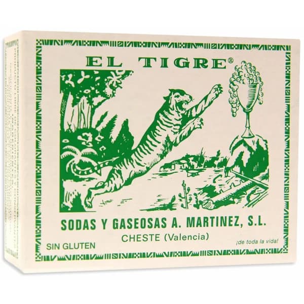 EL TIGRE Productopolvo para preparación de bebida refrescante tipo gaseosa EL TIGRE pack 8 unidades 39 g. - 1 ud - Imagen del producto en Findit