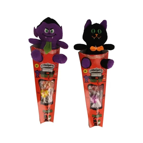 Surtido de golosinas con peluche Halloween MIGUELAÑEZ 35 g. - 1 ud - Imagen del producto en Findit