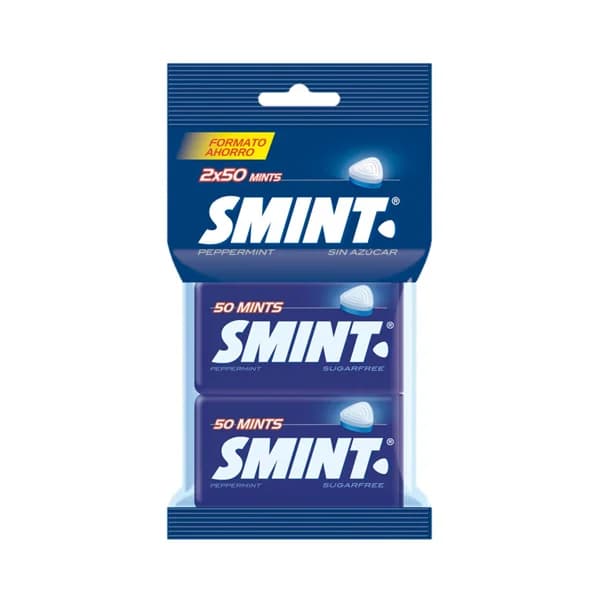 SMINT Caramelos comprimidos de menta sin azúcar SMINT 2 x 35 g. - 0.07 kg - Imagen del producto en Findit