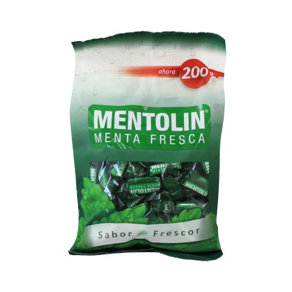 MENTOLIN Caramelos de menta fresca MENTOLIN 200 g. - 0.2 kg - Imagen del producto en Findit
