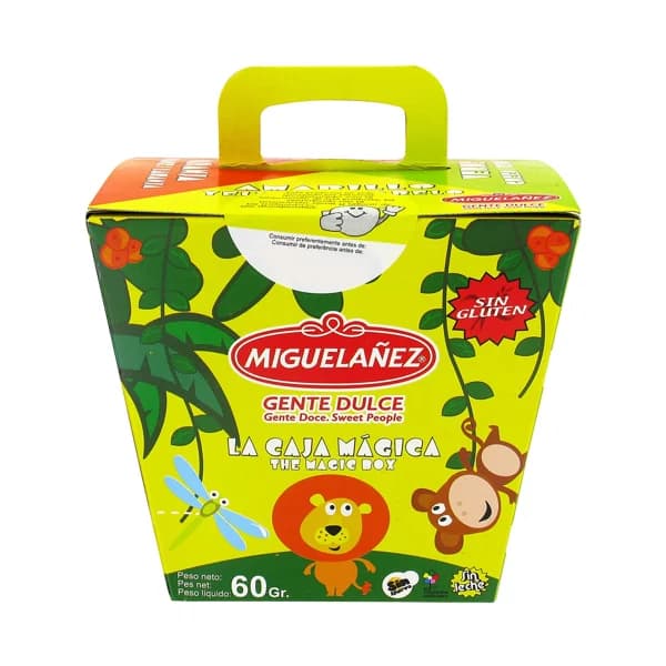 MIGUELAÑEZ Caja mágica con surtido de golosinas 60 g. - 0.06 kg - Imagen del producto en Findit