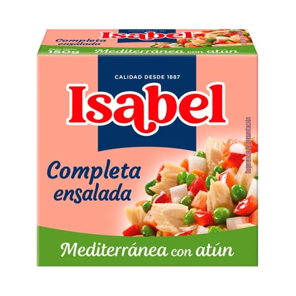 ISABEL Ensalada Mediterránea 150 g. - 0.15 kg - Imagen del producto en Findit