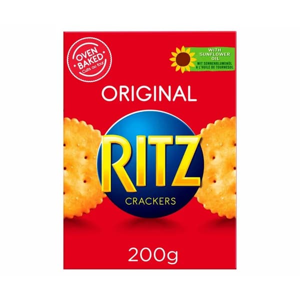 RITZ Galletas saladas RITZ caja de 200 g. - 0.2 kg - Imagen del producto en Findit