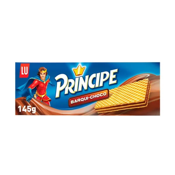 PRÍNCIPE Barqui-Choco Galletas rellenas de finas capas de chocolate 145 g. - 0.15 kg - Imagen del producto en Findit