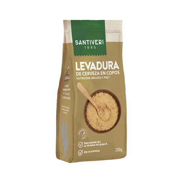 SANTIVERI Levadura de cerveza seca en copos SANTIVERI 200 g. - 0.2 kg - Imagen del producto en Findit