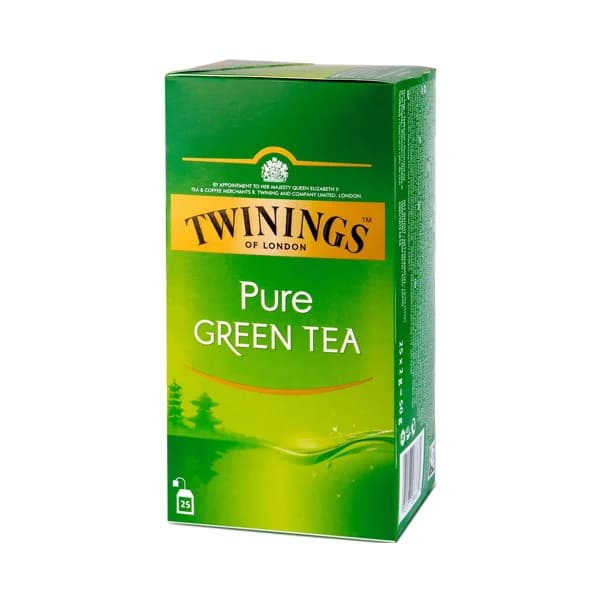 TWININGS Té verde 25 uds. 50 g. - 0.05 kg - Imagen del producto en Findit
