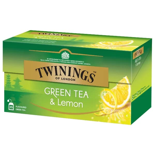 TWININGS Té verde al limón 25 uds. 50 g.. - 1 ud - Imagen del producto en Findit