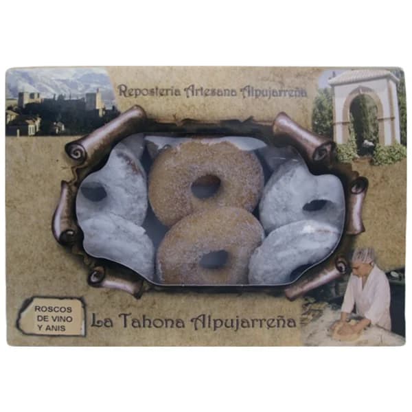 LA TAHONA ALPUJARREÑA Roscos de vino y anís 400 g. - 0.4 kg - Imagen del producto en Findit