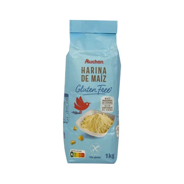 PRODUCTO ALCAMPO Harina de maíz sin gluten 1 kg. - 1 kg - Imagen del producto en Findit