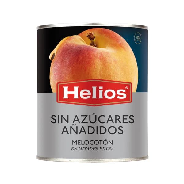 HELIOS Melocotón en almíbar sin azúcares añadidos HELIOS 480 g. - 0.48 kg - Imagen del producto en Findit