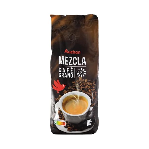 PRODUCTO ALCAMPO Café en grano mezcla, intensidad 9 1 kg. - 1 kg - Imagen del producto en Findit