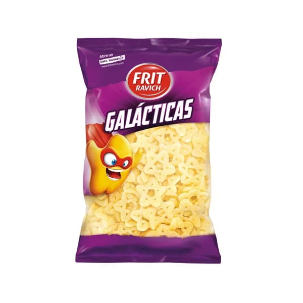 FRIT RAVICH Snack de patata con forma de estrella FRIT RAVICH GALÁCTICAS bolsa de 90 g. - 0.09 kg - Imagen del producto en Findit