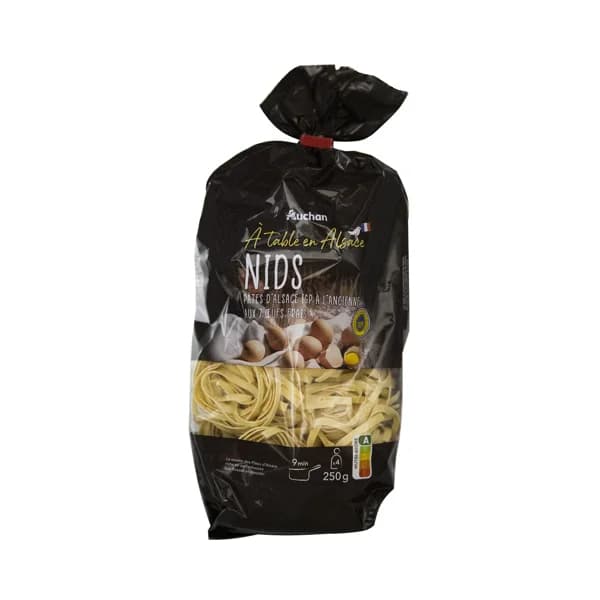 ALCAMPO GOURMET Pasta nido al huevo con IGP Alsacia 250 g. - 0.25 kg - Imagen del producto en Findit