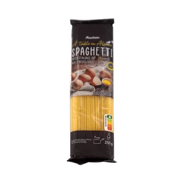 ALCAMPO GOURMET Espagueti al huevo con IGP Pátes d´Alsace 250 g. - 0.25 kg - Imagen del producto en Findit