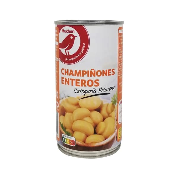 PRODUCTO ALCAMPO Champiñones enteros lata de 185 g. - 0.19 kg - Imagen del producto en Findit