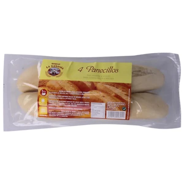 LA GAÑANÍA Panecillos precocidos 4 uds. 200 g. - 0.2 kg - Imagen del producto en Findit