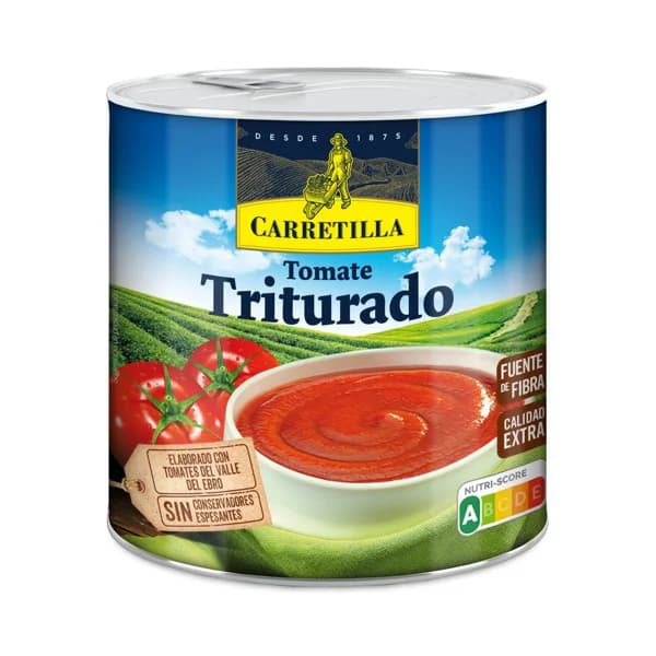 CARRETILLA Tomate triturado lata 800 g. - 0.8 kg - Imagen del producto en Findit