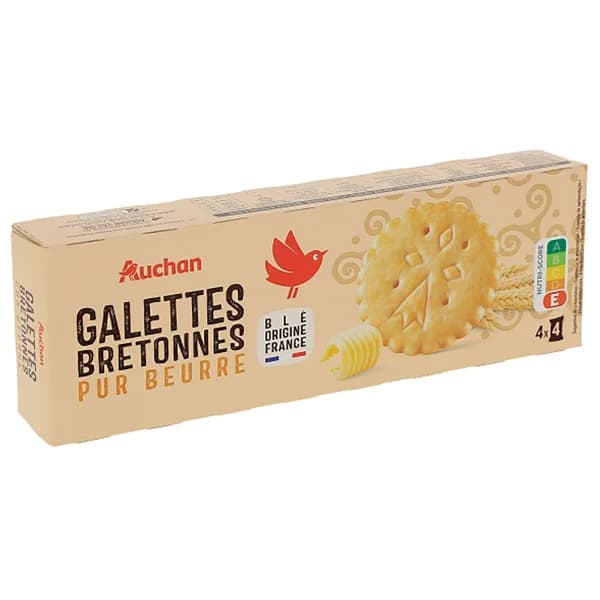 PRODUCTO ALCAMPO Galletas de mantequilla 125 g. - 0.13 kg - Imagen del producto en Findit