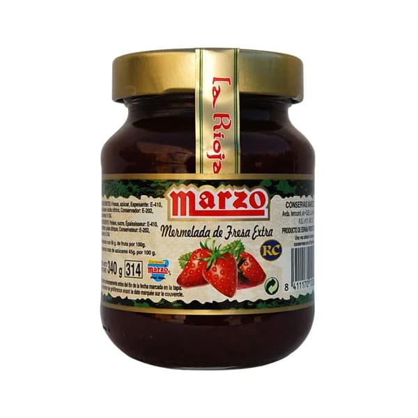 MARZO Mermelada de fresa MARZO 340 g. - 0.34 kg - Imagen del producto en Findit
