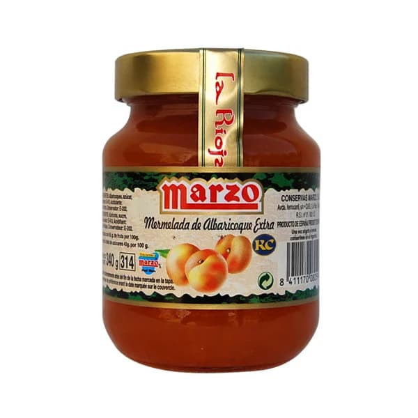 MARZO Mermelada de albaricoque MARZO 340 g. - 0.34 kg - Imagen del producto en Findit