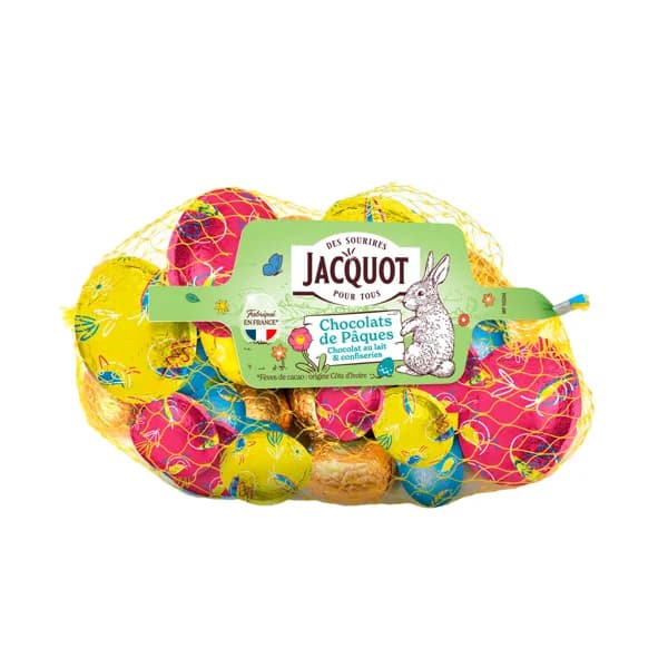 JACQUOT Surtido de Huevos de Pascua de chocolate con leche 303 g. - 0.3 kg - Imagen del producto en Findit