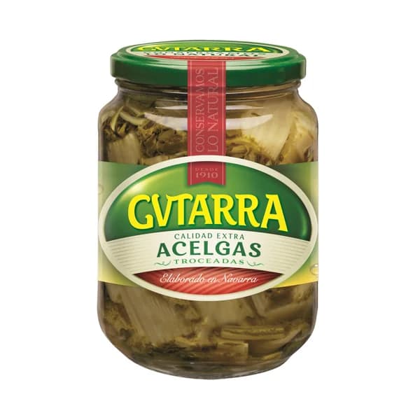 GVTARRA Acelgas troceadas de calidad extra frasco de 425 g. - 0.4 kg - Imagen del producto en Findit