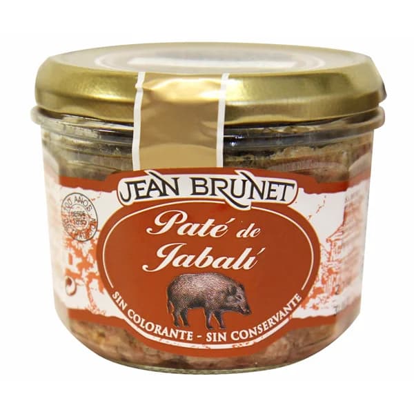 JEAN BRUNET Paté de jabalí JEAN BRUNET frasco de 180 g. - 0.18 kg - Imagen del producto en Findit
