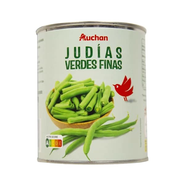 PRODUCTO ALCAMPO Judías verdes finas en trozos 420 g. - 0.42 kg - Imagen del producto en Findit