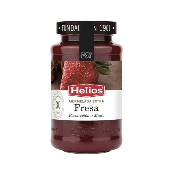 HELIOS Mermelada de fresa HELIOS 640 g. - 0.64 kg - Imagen del producto en Findit